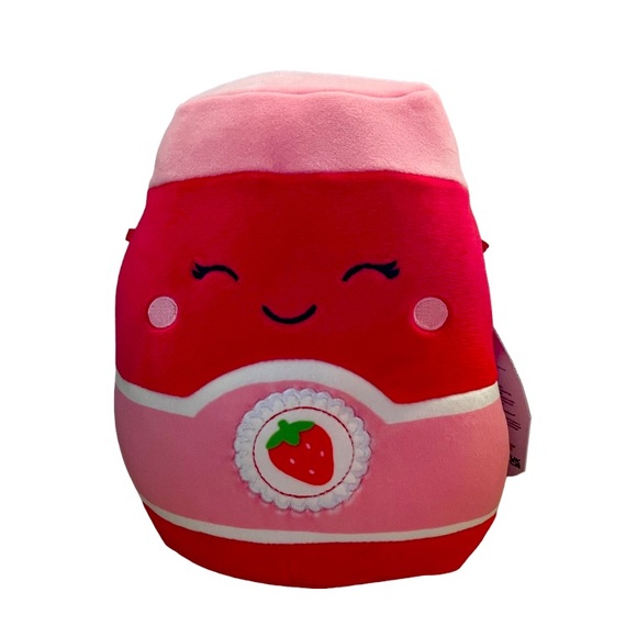 Squishmallows Toys Nwt 8 Janna Strawberry Jam Squishmallow Poshmark